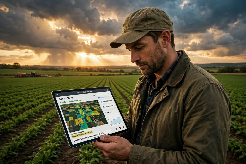 Eyes in the Sky: How Satellites Help Farmers Beat the Drought